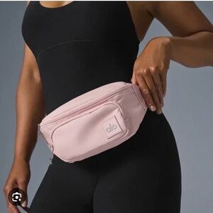ALO Yoga Blush Pink Crossbody Waist Pack
